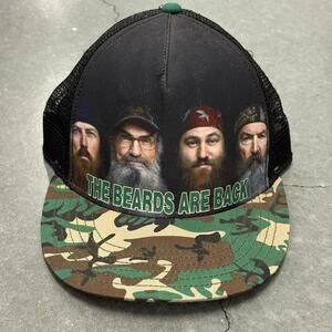 Duck Dynasty Trucker Snap Back Hat